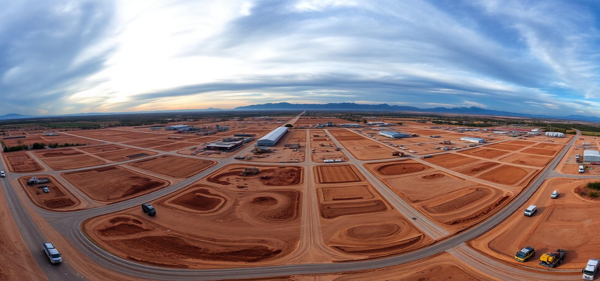Terrenos industriales en desarrollo