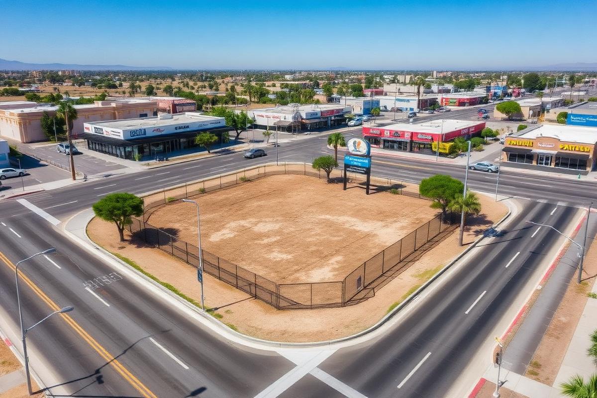 Terreno comercial en Escobedo